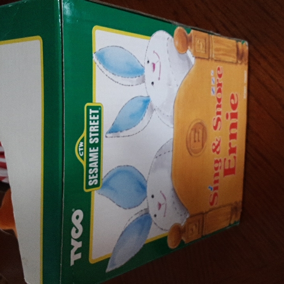 SLEEP N SNORE ERNIE NWT in box VINTAGE SESAME STREET doll - Picture 5 of 8